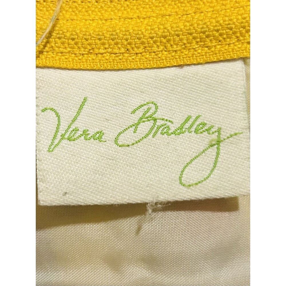 Vera Bradley Provencal Hipster Yellow Quilted Crossbody Purse Shoulder Bag - Picture 4 of 14